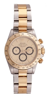 Reggie Jacksons Engraved Early 1990s Rolex Daytona Watch From His Personal Collection